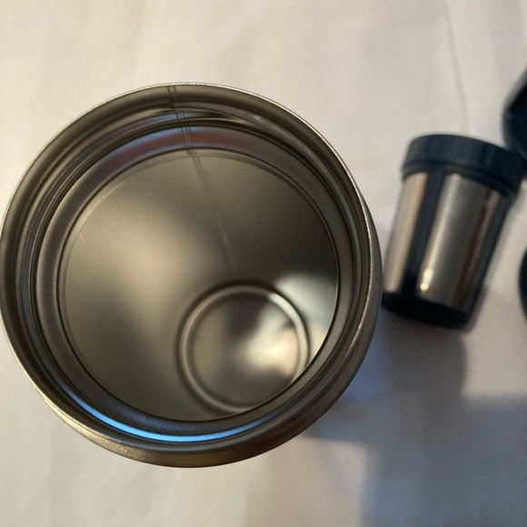 Metallic Navy Blue Polar Bear Travel Mug ☕️ - Picture 4 of 6